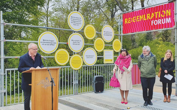 Startschuss für Open-Air-Ausstellung im Potsdamer Park Sanssouci